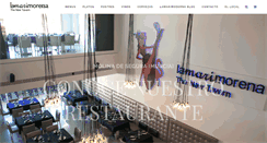 Desktop Screenshot of lamarimorenarestaurant.com